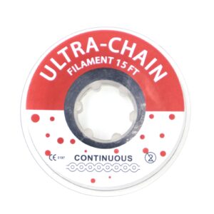 ULTRA-CHAIN | Elastomeric Power Chain: Filament 15ft - 1/spool