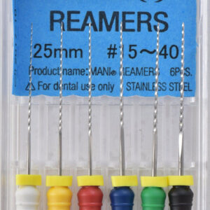 MANI Reamers: 25mm Stainless Steel (6p/Box)