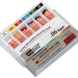 DiaDent | Dia-ProISO GT Gutta Percha (mm-Marked) - .06 Taper - 60 Pts/box