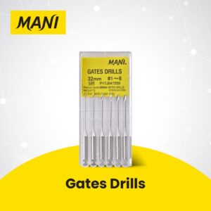 MANI | Gates Drills: 28mm (6p/Box)
