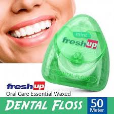 Fresh Up | Oral Care Dental Floss -  Mint Flavor - 50 m