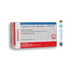 SEPTODONT | 4% Articaine : 1.7 mL Cartridges - 1:100,000