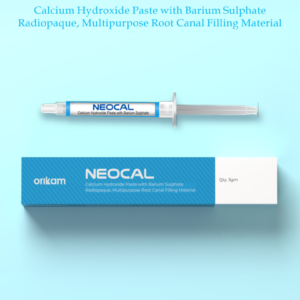 ORIKAM | Neocal- Calcium Hydroxide Paste with Barium Sulphate - 3g/ Syringe