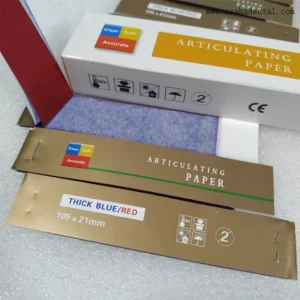 China | Articulating / Bite Paper: Thick Blue/Red 12sheets (10 pcs/box)